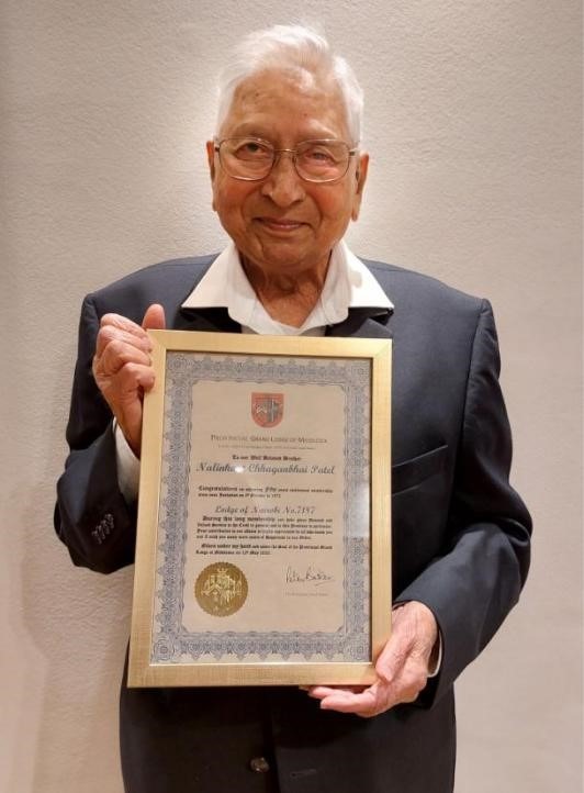 Brother Nalinkant Chhaganbhai Patel