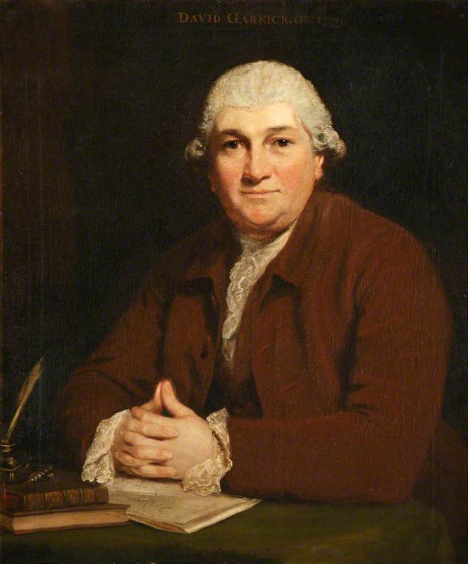 David Garrick - a painting by Sir Joshua Reynolds