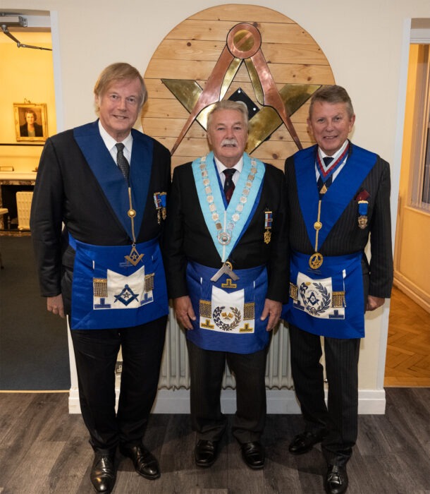 Deputy Grand Master, Master of the Lodge and the Pro Provincial Grand Master