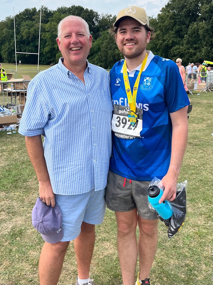 Father and Son - Perry and Jack Roper