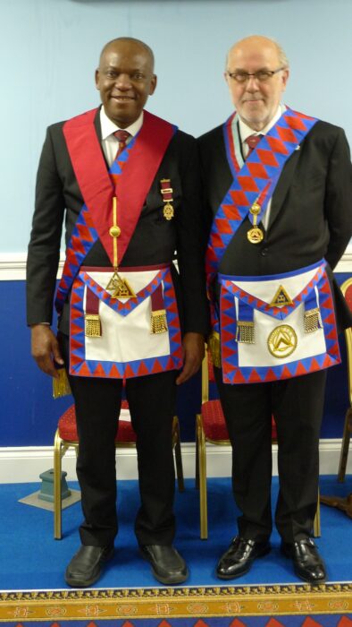 E. Comp Sam Adjorlolo and E Comp Stan Marut PPrAGSoj