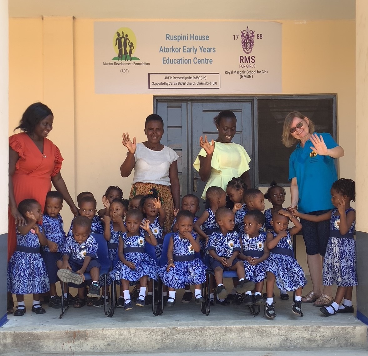 Youngsters of Ruspini House in Atorkor.