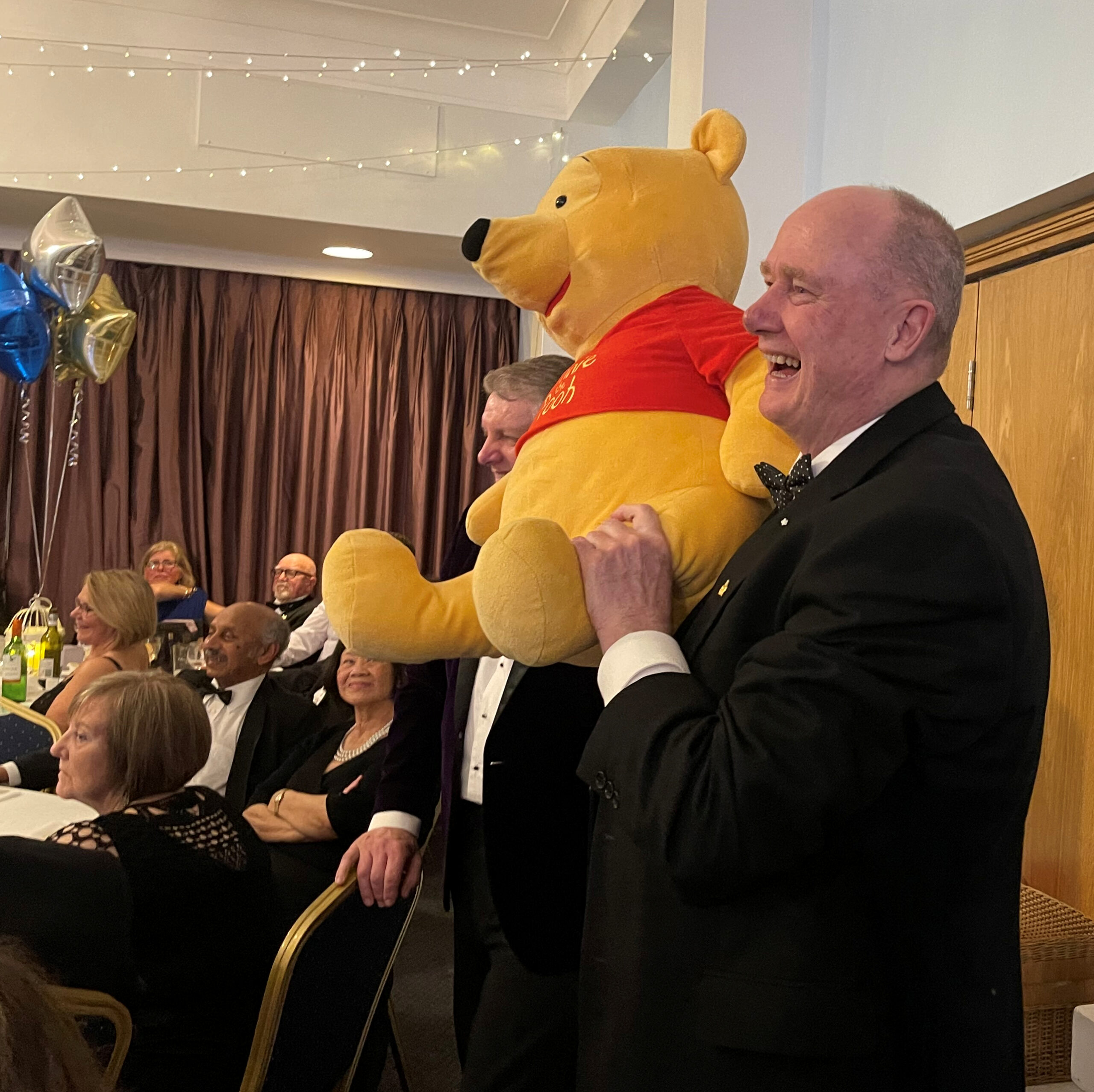 W. Bro Steve Phillips winner of the Teddy Bear 