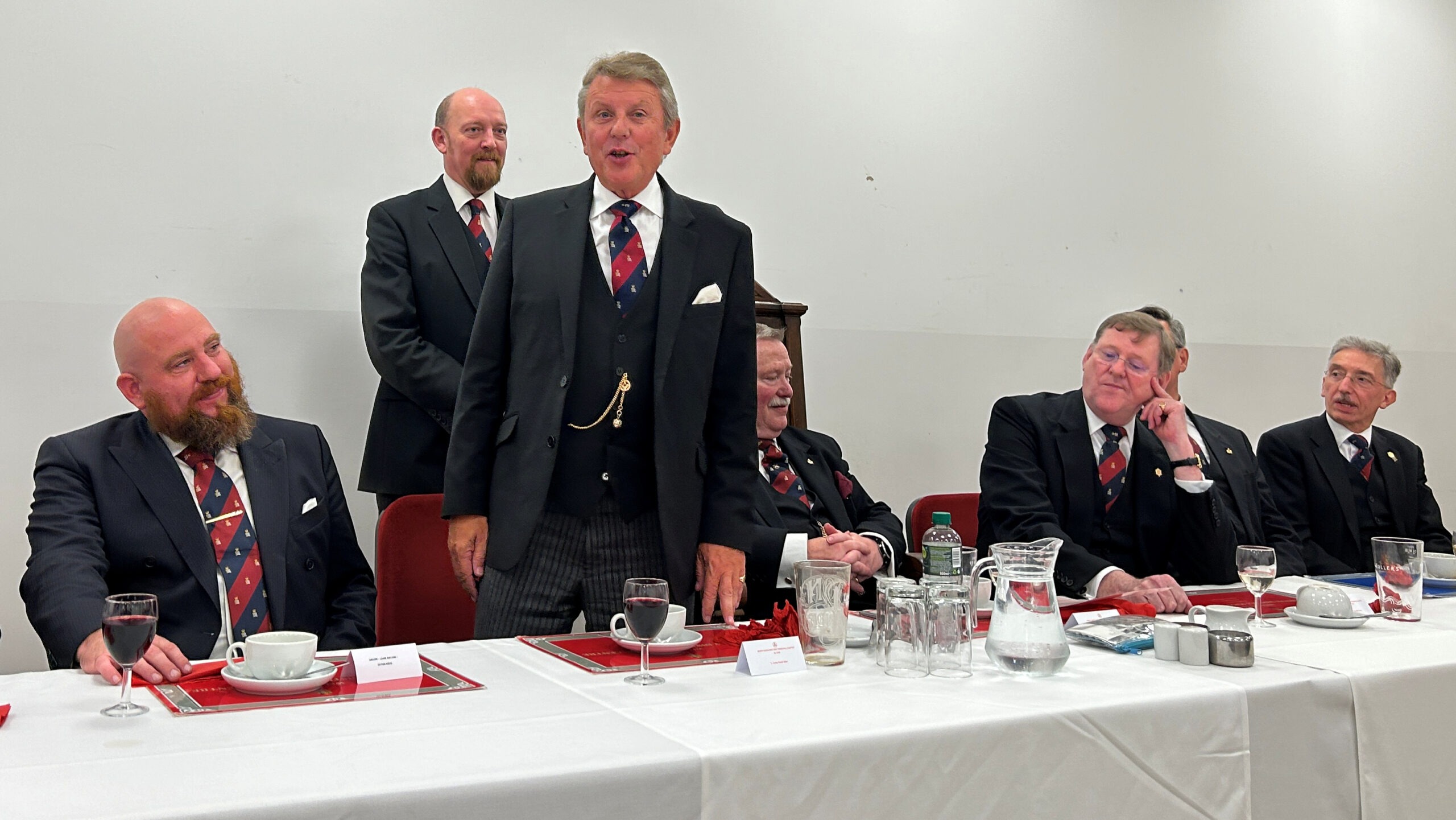 The ME Grand Superintendent David Allan.