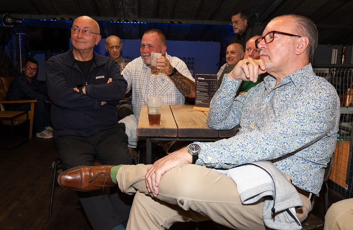 Members of the Middlesex Light Blues Club