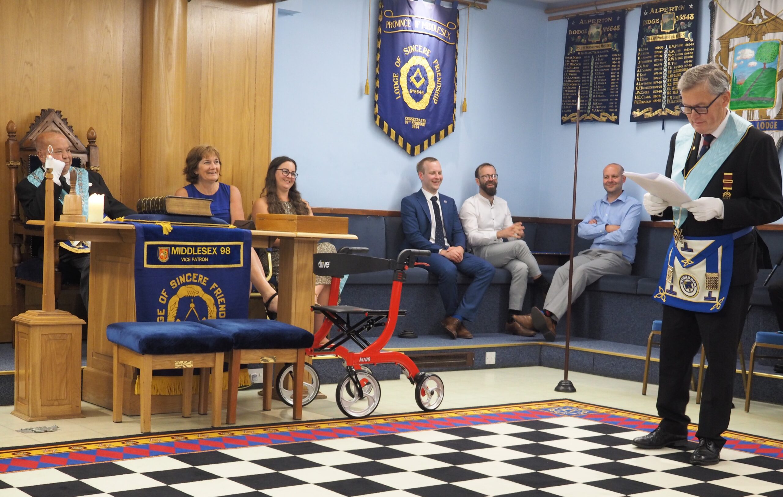 W. Bro Glen Smyth QPM PProvGReg