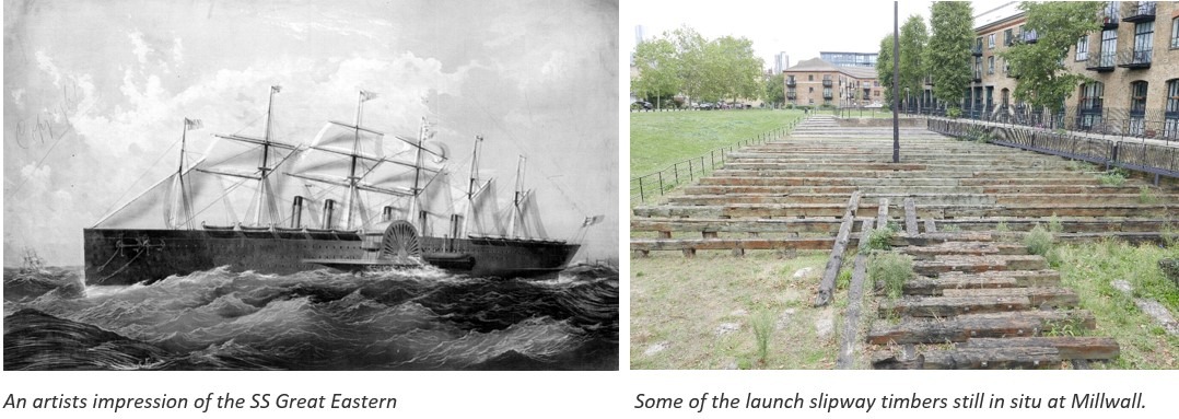 SS GREAT EASTERN_SLIPWAY