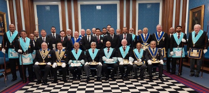 Members of  Hundred of Gore Lodge No 8314