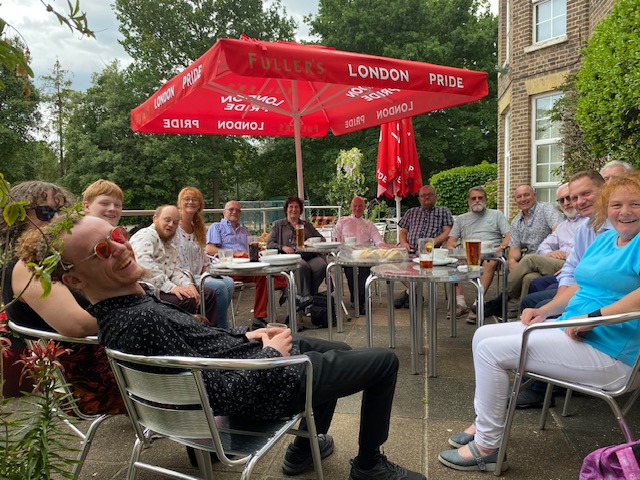 Steve Wilson's family and Sunbury Lodge members at TDMC.